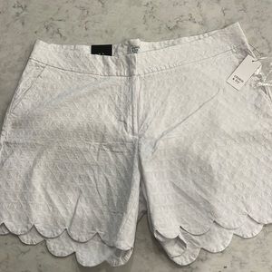 Crown & ivy curvy white shorts size 18w